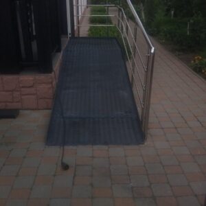 Поворотный пандус